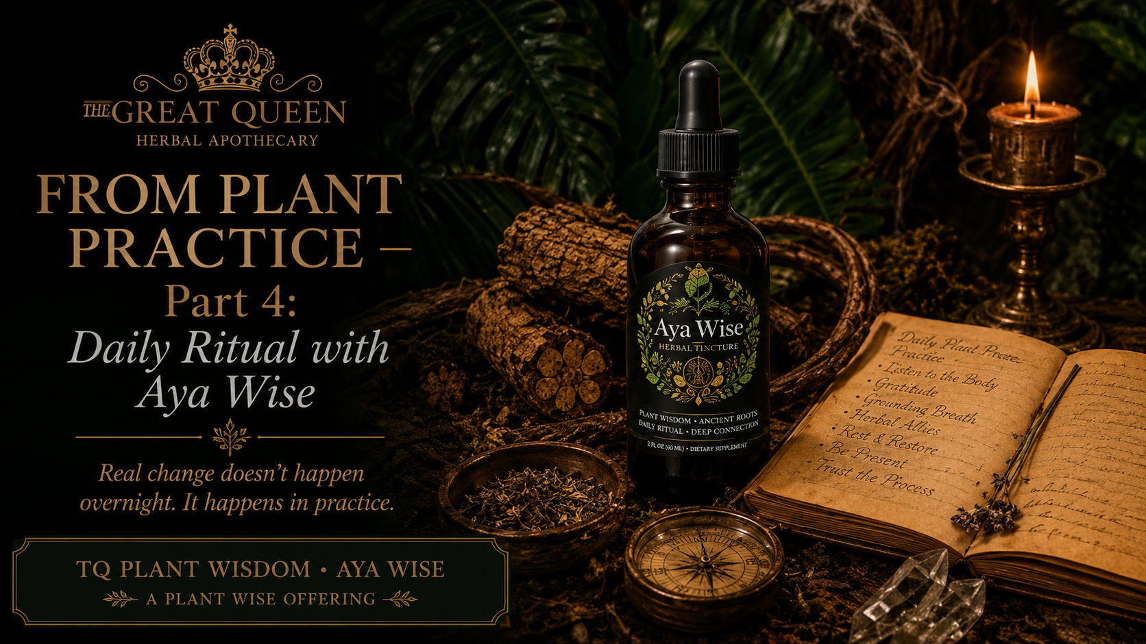 From Plant to Practice: Daily Ritual with Aya Wise (Part 4 of 4)