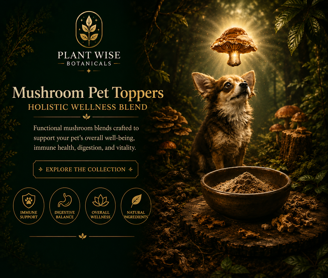 Your Dog Deserves Better: Functional Mushroom Pet Toppers Are Here