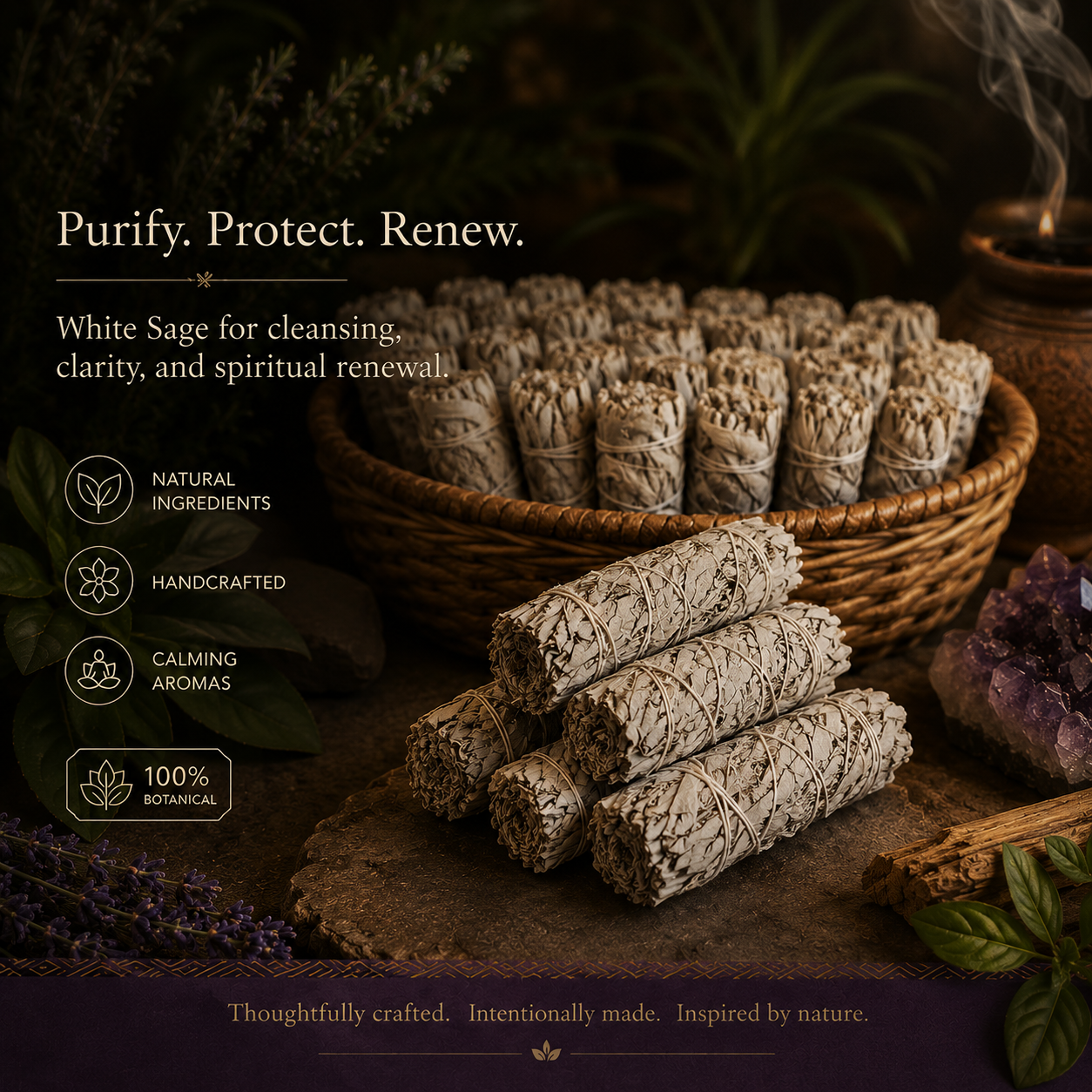 White Sage Smudge Stick